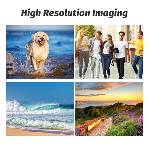 5K Digital Camera, 75MP HD 18X Zoom Autofocus Mirrorless Retro Camera with 3 Inch Screen and Smile Detection for Travel Photography