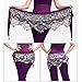 Wuchieal Women's Belly Dance Belt belly dance beginner Hip Scarf Warp skirt