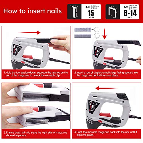 2 Electric+Staple+KeLDE+Stapler+Staples