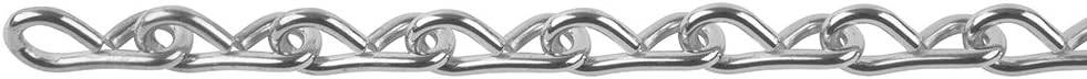 Perfection Chain Products 30501 #18 Single Jack Chain, Stainless Steel Clean, 10 FT Bag