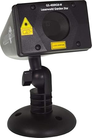 Laserworld Gardenstar Laserworld GS-400RGB Kunststoff Schwarz