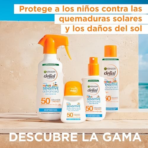 Delial Sensitive Advanced Spray Solar para Niños FPS50+, 300ml