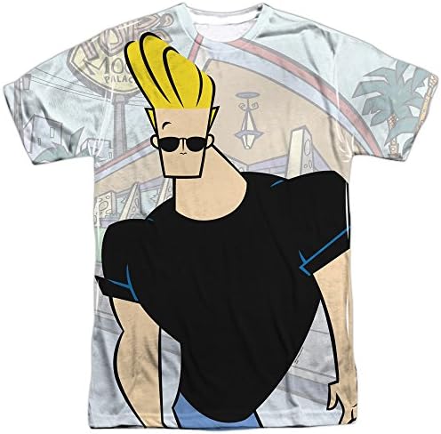 Cartoon Network Series Johnny Strutting Adult 2-Sided Print T-Shirt