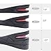 Height Increase Insoles, 3-Layer Orthotic Heel Shoe Lift kit with Air Cushion Elevator Shoe Insole Lifts Kits Inserts for Men & Women Taller Insoles 1.2