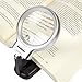Magnifying Glass with Light - LED Lighted Folding Magnifier Stand for Reading, Maps, Small Print - 2.5X 4.5X Magnification, Includes Cleaning Cloth