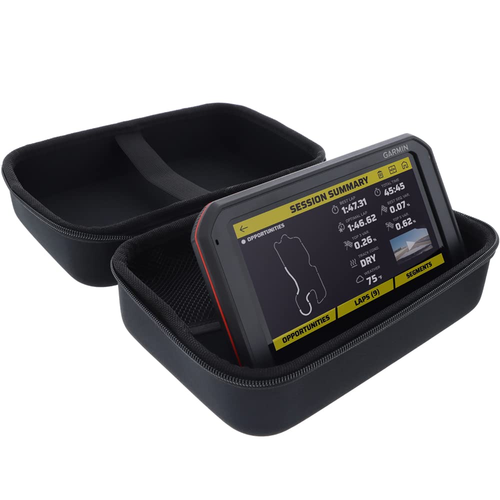 foto-kontor Case compatible with Garmin Catalyst Protective Cover Carry Case - safe protection on the road - black