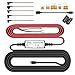 VIKEWE Upgraded Dash Cam Hardwire Kit, 13ft Cable with Mini and Micro USB Port for Dash Camera, Battery Drain Protection, 12V-24V to 5V Car Charger Power Cord with 5 Fuse Kit and Installation Tool