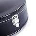 Glarry® F-Style Microgroove Mandolin Hard shell Case Deluxe Leather Wood Mandolin Case