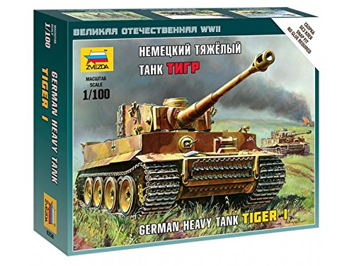 Zvezda 500786256Â â€“Â 1: 100Â German Heavy Tank Tiger I