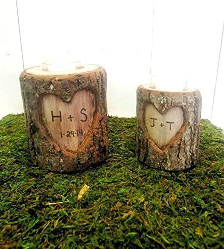 image for Forest of Nature Valentine' s Day Gift, Valentines Day, Carved Heart C