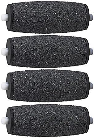 Hhobake Foot Pedicure,Foot Pedicure Replace Grinding Heads,Callus Remover Extra Grinding Heads (Black 4packes)