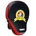 Cheerwing PU Leather MMA Boxing Mitt Punching Mitt Target Focus Punch Pad Training Glove for Karate Muay Thai Kick (Red)