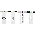 Mr-Label® Inkjet & Laser Printer Support Waterproof Cable Label - Letter Sheet - Self-Adhesive & Durable - with Print Tool (2