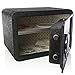 Ivation Electronic Home and Office Safe with Keypad for Pin Code Access – Includes Emergency Override Keys, Black