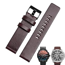 TPUOTI Cow Leather Strap For DIESEL Watchband