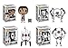 FunKo Pop! Games: Portal 2 Collectible Vinyl Figures, 3.75