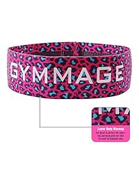 GYMMAGE Hip Resistance Band, Resistance Bands for Legs and Butt, Anti Slip Elastic Fitness Sports Booty Bands Heavy Training Leg Glute Wide Exercise Resistance Bands Soft Hip Bands