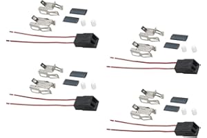 Repairwares Stove Heating Element/Surface Burner Receptacle Kit 330031 RR117 RR109 5301167733 5303935058 WB17X210 12001673 WB17X5088 (4 Pack)
