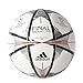 adidas Performance Champions League Finale Milano Capitano Soccer Ball, White/Black/Silver Metallic, Size 1