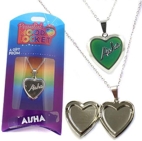 Stands Out Personalised Mood Locket Necklace - Alisha