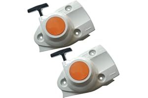 WANQIN Recoil Starter Assembly for Stihl Chainsaw TS410 TS420 Concrete Cut-Off Saw 4238-190-0300 (2 PACK)