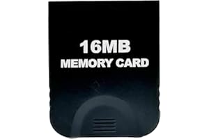 OMYZERO 16MB(251 Blocks) High Speed Game Memory Card Compatible for Nintendo Gamecube and Wii Console Accessory Kits - Black