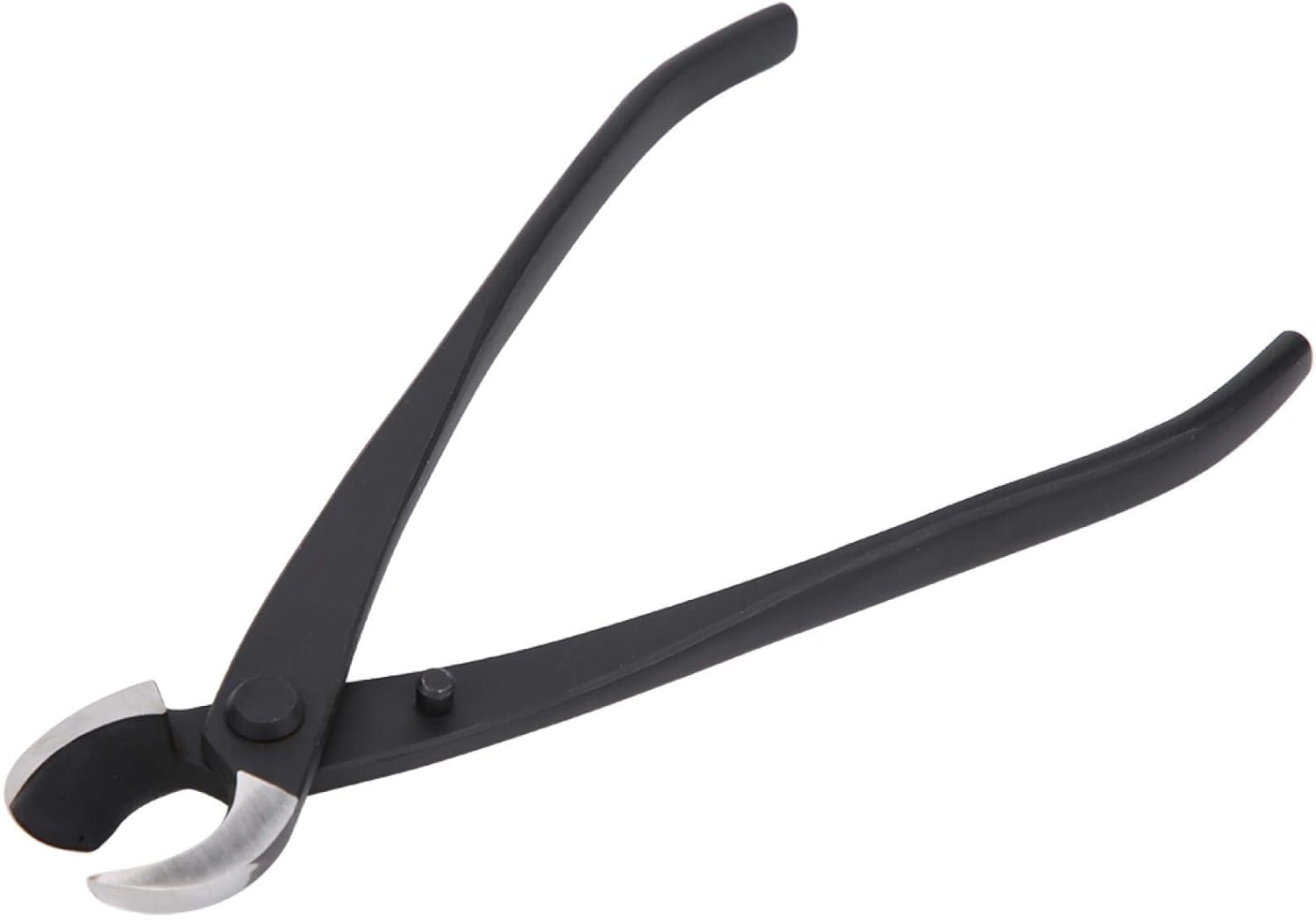 Oumefar 8.1inch Manganese Steel Manual Branch Concave Cutter Garden Bonsai Cutter Tool Knob Branch Cutter Blade Round Concave Root Cutters