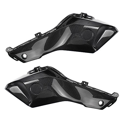 FATExpress Motorcycle 100% Carbon Fiber Upper Side Air Intake Ram Scoop for 2014-2017 Yamaha FZ MT 07 FZ07 MT07 FZ-07 MT-07 2015 2016 14-17