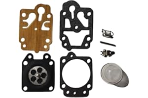 Carburetor Kits Brush Gasket Compatible with 40-5 44-5 43cc 52cc Gasoline Grass Engine(Repair Kit)