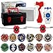July7 Bey Battling Top Burst Launcher Grip Set Storage Box Top Burst Gyros 4D with Launcher Burst Toys for Children + Portable Storage Box Case...