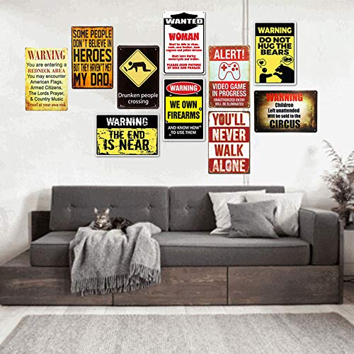 DoubleWood Wanted Woman Motorcycle Funny Metal Sign Novelty Garage Biker Bar Wall Decor (Wanted Woman)
