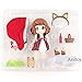 Little Red Riding Hood Real Clothes Ver. PVC Action Figure Cu-poche friends Collectible Model Toy Model Figures Pvc Toys