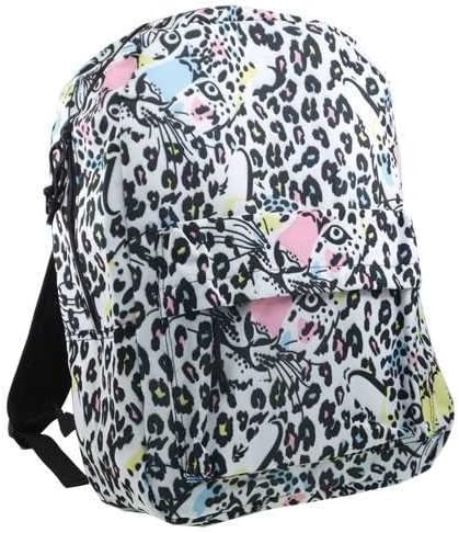 17" Fun Unique Backpack School Bag Leopard Kids Girls Boys