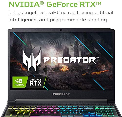 2020 Newest Acer Predator Helios 300 Gaming Laptop, 15.6” FHD 144Hz 3ms, 10th Gen Intel i7-10750H(up to 5.0 GHz,Beat i7-9750HF), NVIDIA GeForce RTX 2060 6GB, 16GB RAM, 1TB SSD, Win10 w/GM Gaming Mouse