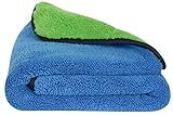 Microfiber Car Cleaning Towels Ultra Thick Car Wax Buffing Cloths Super Absorbent Drying Auto Detailing Towel (16