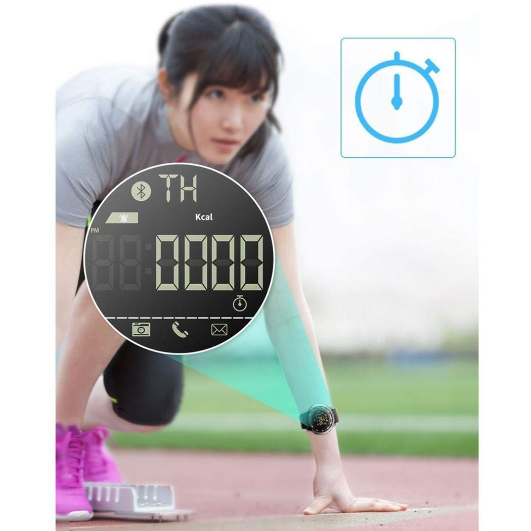 Iuyem Robuste, Flexible, einstellbare wasserdichte Unisex-Uhr Smartwatches