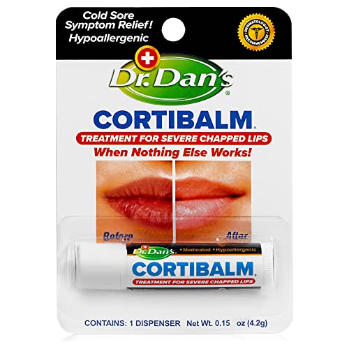 Dr. Dans CortiBalm Lip Balm, .14 oz by Dr. Dans, 1 pack