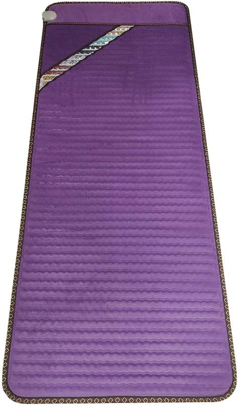 PHYMAT Amethyst Far Infrared Heating Pad Mat - PEMF Pad - FIR Mat - Auto Off,Adjustable Timer and Temp,(70"X31")