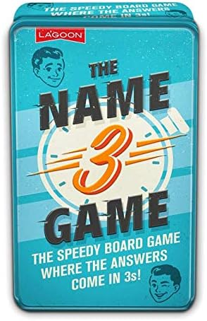 The Lagoon Group Name Three Board Game, Multicolor