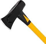 Roughneck ROU65660 Fibreglass Splitting Maul 6 lb 2.7 kg Dual Wedge Head view 4