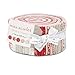 Miss Scarlet by Moda Jelly Roll 40 2 1/2" Strips for sewing and Quilting