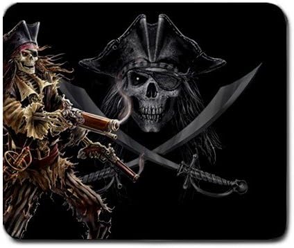 Pirates skull and crossbones Large Mousepad Mouse Pad Great Gift Idea