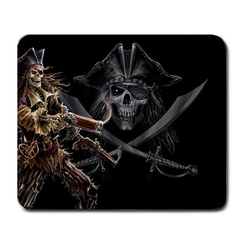 Pirates skull and crossbones Large Mousepad Mouse Pad Great Gift Idea