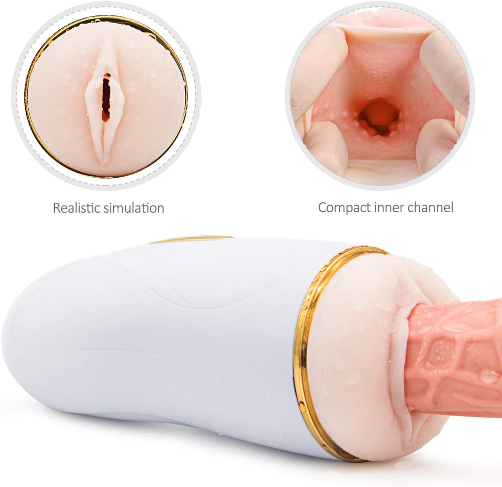 Hands-Free Automatic Mâstúrabation Electric Realistic Deluxe Pussey Pocket for Men Sèxy Underwear Sucking Strócker Sleève Blówjob Self-Pleasùre Six Toy Kit for Couples