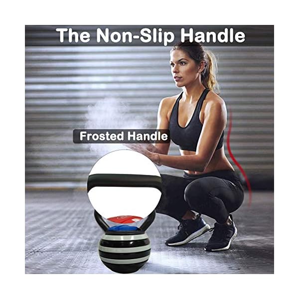 10-40LBS Adjustable Kettlebell, Kettle Bells Weight Sets for Men Or Women, Kettlebell Weights Sets, Kettlebell 35 Lbs 30… - Image 5