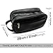 Mister Bag Leather Travel Toiletry Bag for Men or Women Waterproof. Travel Size Toiletries Bag Toilet Organizer Supply Two Compartments Perfect For Men's Travel Toiletry Bag Shaving Grooming Dopp Kit
