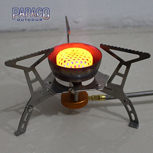 ROADTEC Portable Lightweight Camping Wood Stove Wind-Proof Multi-Fuels