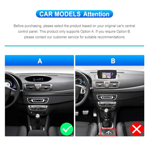 6G+128G 8 Cores Rimoody Car Radio for Renault Megane 3 2009-2014 9'' Touch Screen Android Stereo Auto with Carplay Android Auto Wireless Mirror Link Bluetooth FM/RDS/EQ/DSP WiFi GPS SWC Reversing Camera