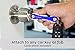 KEYSMART Key Holder for Keychain - Compact Key Organizer for Key Chain, Minimalist Clutter-Free EDC Keychains, Key Ring for Car Fobs Key Chains, Expandable (Up to 8 Keys, Blue)