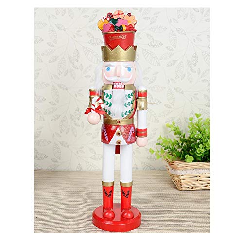 Christmas Nutcracker Puppet Gift Candy Man Shape Nutcracker Puppet Figures Decoration - Thumbnail 2